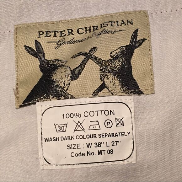 Vtg. Peter Christian Mens Size 38 Corduroy Pants Cord Casual Cabincore - Picture 3 of 3